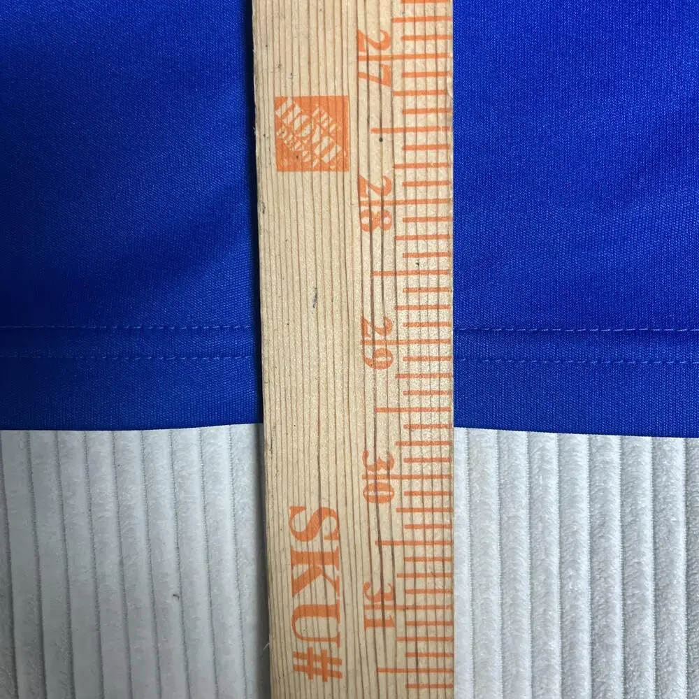 Nike Shirt Mens L Blue White Colorblock Jersey Athletic Training Top Gym